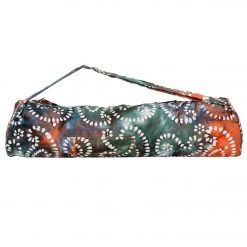 Hugger Mugger Batik Yoga Mat Bag Koi Pond