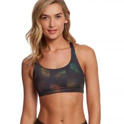 Onzie Chic Yoga Sports Bra Stained Glass CLOTHING