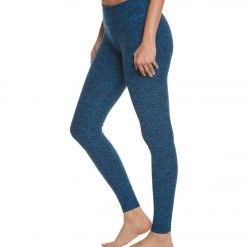 Beyond Yoga Spacedye Essential Long Legging Black-Tidal Blue CLOTHING
