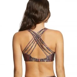 Onzie Chic Yoga Sports Bra Golden Matrix CLOTHING