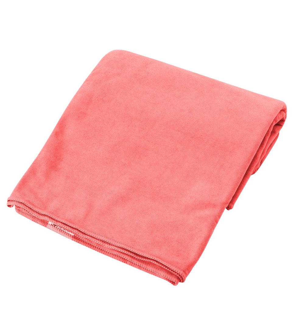 Everyday Yoga Microfiber Mat Towel Coral YOGA MATS & PROPS 7 Everyday Yoga Microfiber Mat Towel Coral YOGA MATS & PROPS