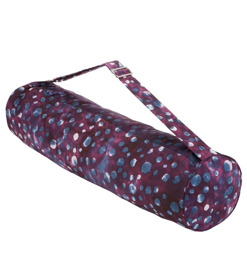 ACCESSORIES Hugger Mugger Batik Yoga Mat Bag Purple Rain 3 ACCESSORIES Hugger Mugger Batik Yoga Mat Bag Purple Rain