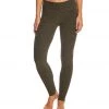 CLOTHING Beyond Yoga Spacedye Essential Long Legging Black/Aviator Green
