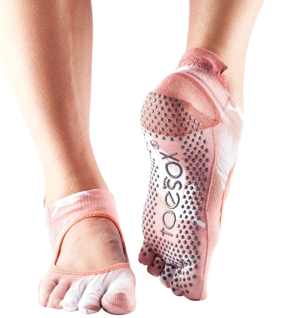 Toesox Bellarina Full-Toe Yoga Grip Socks Trance ACCESSORIES 3 Toesox Bellarina Full-Toe Yoga Grip Socks Trance ACCESSORIES