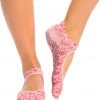 Toesox Bellarina Full-Toe Yoga Grip Socks Hugs + Kisses 2 Toesox Bellarina Full-Toe Yoga Grip Socks Hugs + Kisses
