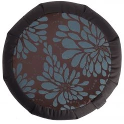 Hugger Mugger Zafu Printed Yoga Meditation Cushion Bark Posey