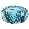 YOGA MATS & PROPS Hugger Mugger Zafu Printed Yoga Meditation Cushion Indigo Ikat