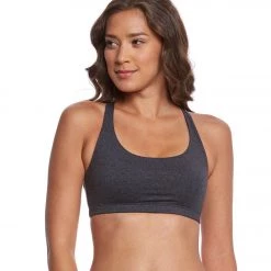 CLOTHING Onzie Chic Yoga Sports Bra Slate Heather