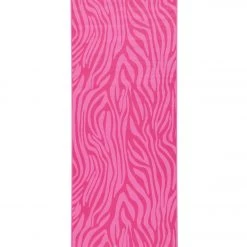 Gaiam Kids Pink Zebra Yoga Mat 60" 3mm YOGA MATS & PROPS