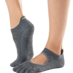Toesox Bellarina Full-Toe Yoga Grip Socks Glam