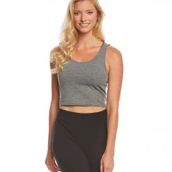 Bella + Canvas Poly-Cotton Yoga Crop Tank