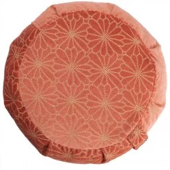 Hugger Mugger Zafu Printed Yoga Meditation Cushion Vintage Sienna YOGA MATS & PROPS