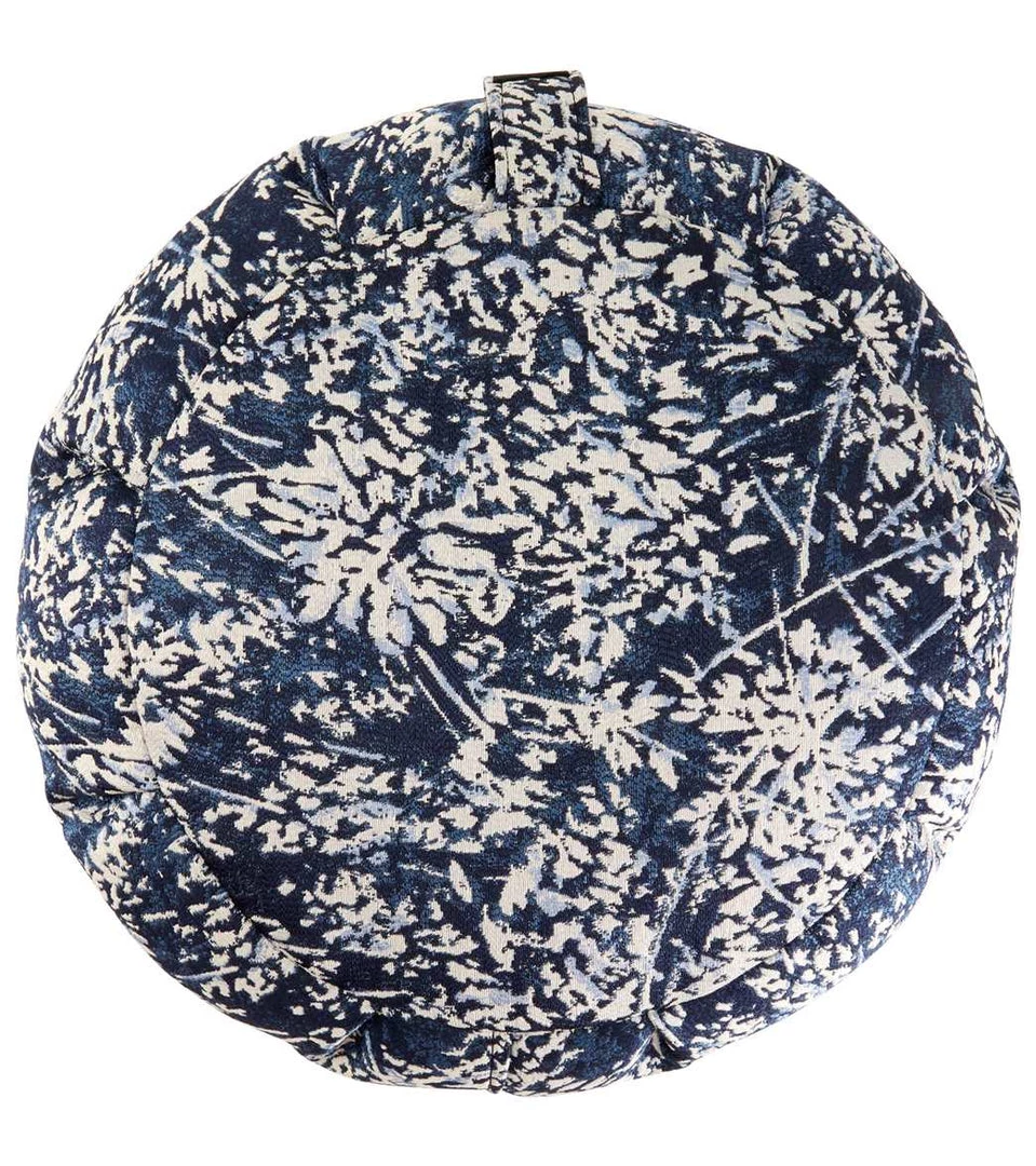 Hugger Mugger Zafu Printed Yoga Meditation Cushion Midnight Flurry 4 Hugger Mugger Zafu Printed Yoga Meditation Cushion Midnight Flurry