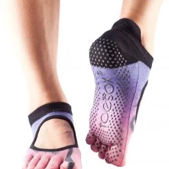 Toesox Bellarina Full-Toe Yoga Grip Socks Isla