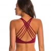 CLOTHING Onzie Chic Yoga Sports Bra Burgundy
