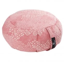 Hugger Mugger Zafu Printed Yoga Meditation Cushion Celestial Pink YOGA MATS & PROPS