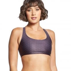 Onzie Chic Yoga Sports Bra Dots CLOTHING