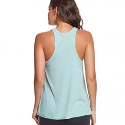 Free People Slub Long Beach Tank Light Green
