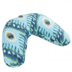 Hugger Mugger V-Shape Cushion Print Indigo Ikat YOGA MATS & PROPS