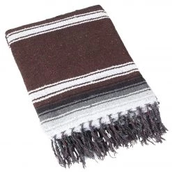 Native Yoga Diamond Design Mexican Yoga Blanket Brown 9 Native Yoga Diamond Design Mexican Yoga Blanket Brown