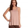 CLOTHING Free People Slub Long Beach Tank Neutral