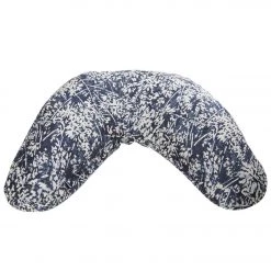 Hugger Mugger V-Shape Cushion Print Midnight Flurry