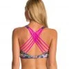 CLOTHING Onzie Chic Yoga Sports Bra Bolivia/Pink Straps