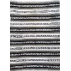 YOGA MATS & PROPS Native Yoga Heavy Weight Falsa Mexican Yoga Blanket Gray 13 YOGA MATS & PROPS Native Yoga Heavy Weight Falsa Mexican Yoga Blanket Gray