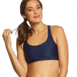 CLOTHING Onzie Chic Yoga Sports Bra Navy