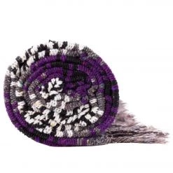 Native Yoga Heavy Weight Falsa Mexican Yoga Blanket Purple YOGA MATS & PROPS