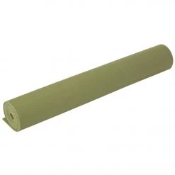 Jade Yoga Harmony XW Long Natural Rubber Yoga Mat 71" 5mm Olive Green