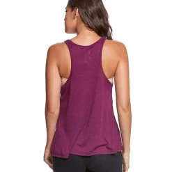 Free People Slub Long Beach Tank Dark Purple