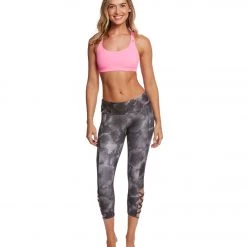 Onzie Chic Yoga Sports Bra Tropic Pink