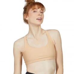 Onzie Chic Yoga Sports Bra Caramel Kiss