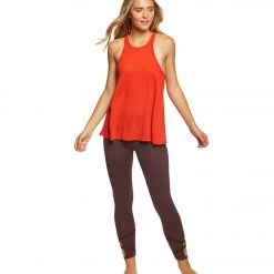 Free People Slub Long Beach Tank Red 11 Free People Slub Long Beach Tank Red