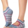 Toesox Bellarina Half-Toe Yoga Grip Socks Gypsy
