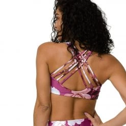 Onzie Chic Yoga Sports Bra Gardenia