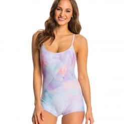 CLOTHING Onzie Yoga & Dance Shortie Leotard Candy Cloud