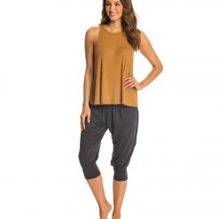 Free People Slub Long Beach Tank Honey 11 Free People Slub Long Beach Tank Honey