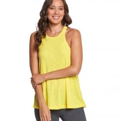 CLOTHING Free People Slub Long Beach Tank Sun Yellow