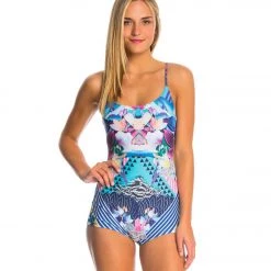 CLOTHING Onzie Yoga & Dance Shortie Leotard Juicy Leaf