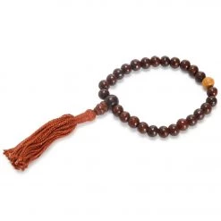 DZi Rosewood Wrist Mala Bead Yoga Jewelry - Bracelet