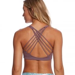 CLOTHING Onzie Chic Yoga Sports Bra Purple Haze