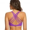 Onzie Chic Yoga Sports Bra Electric Purple