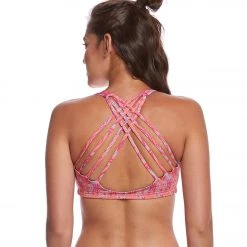 Onzie Chic Yoga Sports Bra Dusk Block