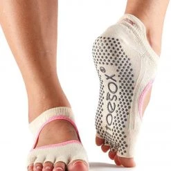 ACCESSORIES Toesox Bellarina Half-Toe Yoga Grip Socks Confetti