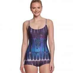 Onzie Yoga & Dance Shortie Leotard Late Night CLOTHING