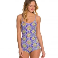 Onzie Yoga & Dance Shortie Leotard Lotus