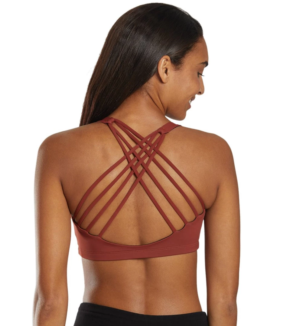 Onzie Chic Yoga Sports Bra Warm Pincone 3 Onzie Chic Yoga Sports Bra Warm Pincone