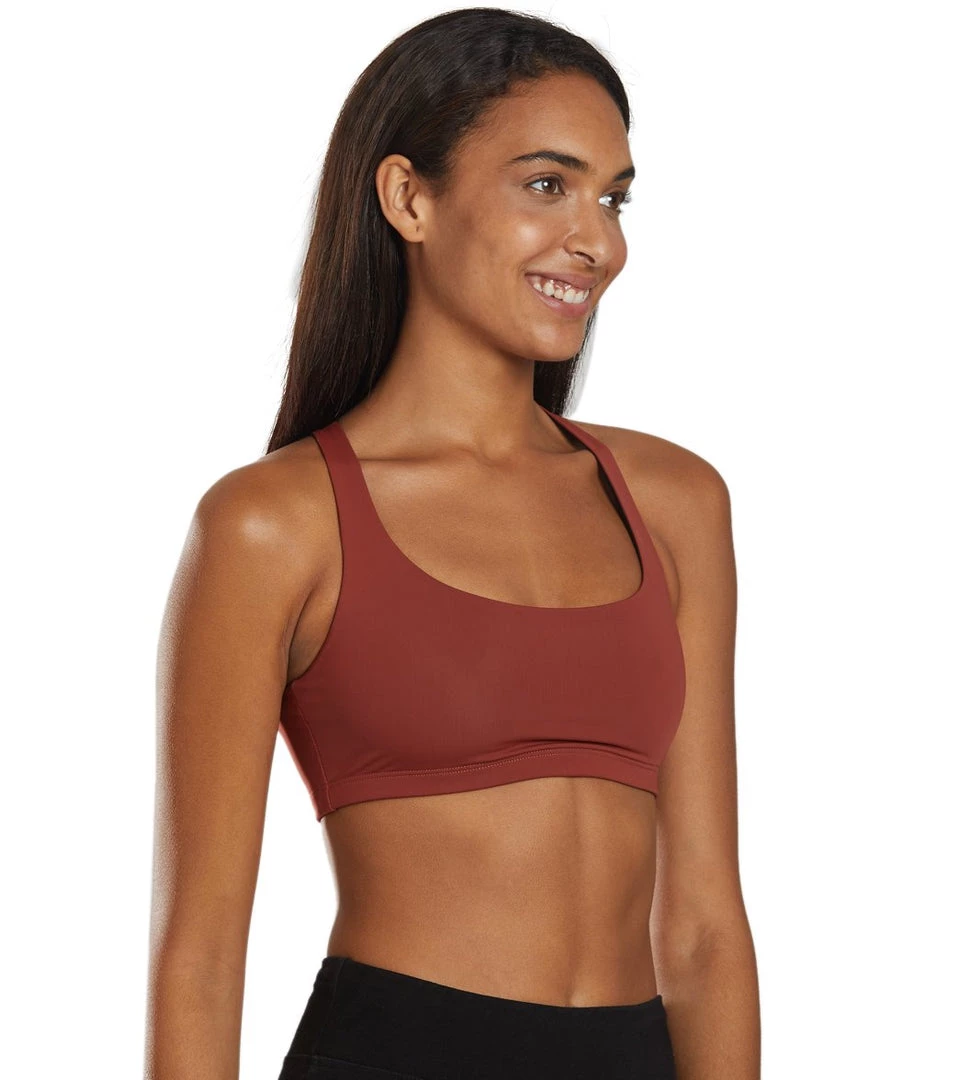 Onzie Chic Yoga Sports Bra Warm Pincone 5 Onzie Chic Yoga Sports Bra Warm Pincone